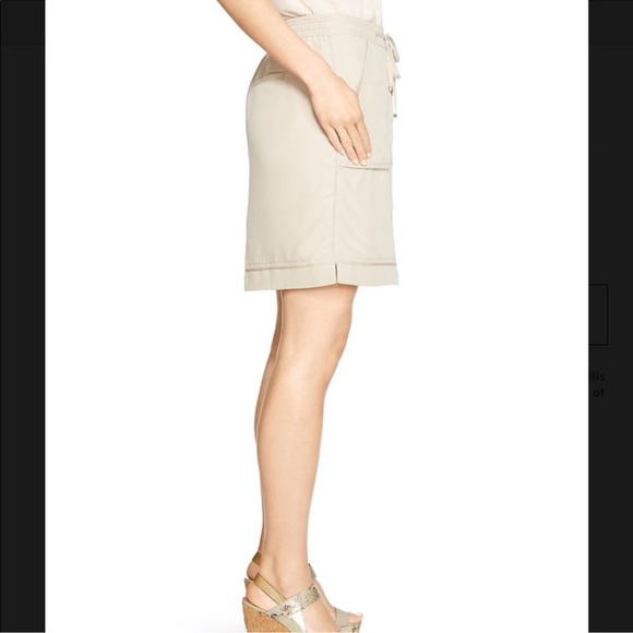 NWT White House Black Market Challis Casual Skirt Size 10 - Picture 3 of 15